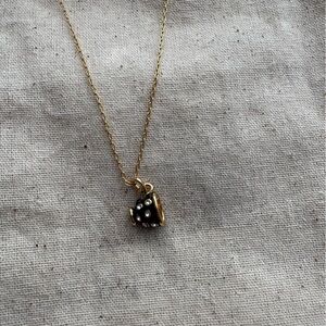 Kate Spade Gold Tea Cup Necklace 🫖